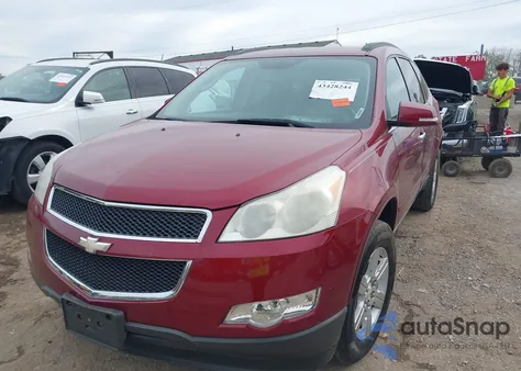 2010 Chevrolet Traverse Lt z USA, uszkodzony, nr VIN 1GNLRGED3AJ209193